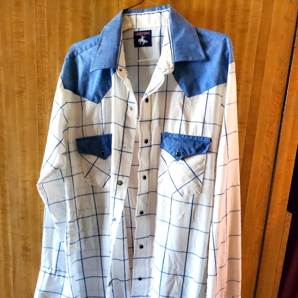 Western button up Long sleeve shirt